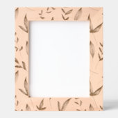 ヴィンテージ花紋刻印 レーザー彫刻フレーム (正面)