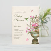 ヴィンテージ花花花花花花花束花花花花花花花花花花花花花花花花花花花花花花花花花花花花花花花花花花花花 招待状 (スタンド正面)