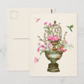 ヴィンテージ花花花花花花花花花花花花花花花花花花花花花花花花花花花花花花花花花花花花花花花花花花花花 ポストカード (正面/裏面)