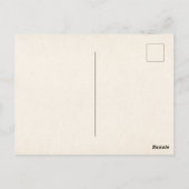 ヴィンテージ花花花花花花花花花花花花花花花花花花花花花花花花花花花花花花花花花花花花花花花花花花花花 ポストカード (裏面)