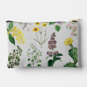 ヴィンテージ花集合 アクセサリーポーチ (裏面)