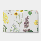 ヴィンテージ花集合 バッジ (裏面)