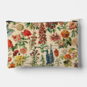 ヴィンテージ花 アクセサリーポーチ (裏面)