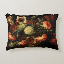 ヴィンテージ花 アクセントクッション