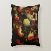 ヴィンテージ花 アクセントクッション (正面(垂直))