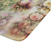 ヴィンテージ花 カッティングボード (角)