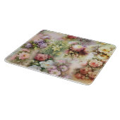 ヴィンテージ花 カッティングボード (角)