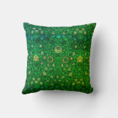 ヴィンテージ花 クッション (裏面)