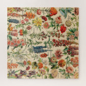 ヴィンテージ花 ジグソーパズル (横)