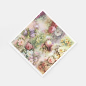 ヴィンテージ花 スタンダードランチョンナプキン (角)