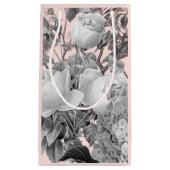 ヴィンテージ花 スモールペーパーバッグ (正面)