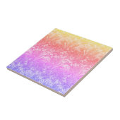 ヴィンテージ花 タイル (側面)