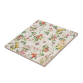 ヴィンテージ花 タイル (側面)