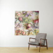 ヴィンテージ花 タペストリー (インサイチュ(横))