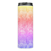 ヴィンテージ花 タンブラー (裏面)