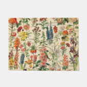 ヴィンテージ花 ドアマット (正面)