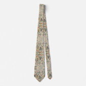 ヴィンテージ花 ネクタイ (正面)