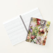 ヴィンテージ花 ノートブック (内部)