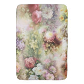 ヴィンテージ花 バスマット (正面縦)