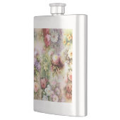 ヴィンテージ花 フラスク (左)