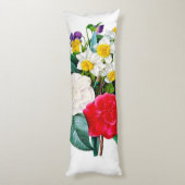 ヴィンテージ花 ボディピロー (裏面 (縦))