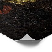 ヴィンテージ花 ポスター (角)