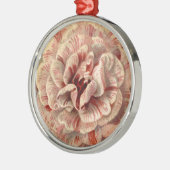 ヴィンテージ花 メタルオーナメント (左)