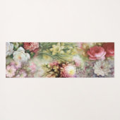 ヴィンテージ花 ヨガマット (裏面(横))