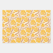 ヴィンテージ花 ラッピングペーパーシート (正面2)