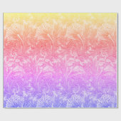 ヴィンテージ花 ラッピングペーパー (フラット)