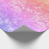 ヴィンテージ花 ラッピングペーパー (角)