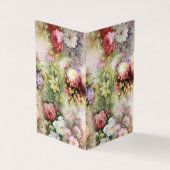 ヴィンテージ花 名刺 (外部)