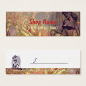 ヴィンテージ花 – 商品価格ラベル (正面&裏面)