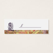 ヴィンテージ花 – 商品価格ラベル (裏面)