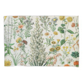 ヴィンテージ花 枕カバー (正面)