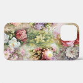 ヴィンテージ花 Case-Mate iPhoneケース (裏面 (横))