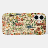 ヴィンテージ花 Case-Mate iPhoneケース (裏面 (横))