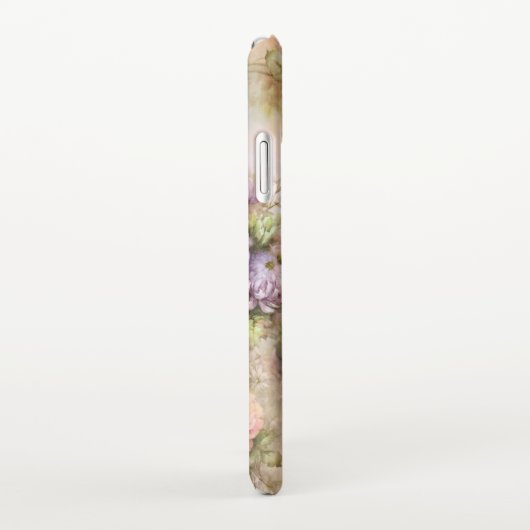 ヴィンテージ花 iPhoneケース (右側)