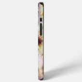 ヴィンテージ花 iPhoneケース (左側面)