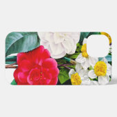 ヴィンテージ花 iPhoneケース (裏面横)