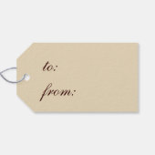 ヴィンテージ花IV ギフトタグ (裏面横)