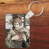 ヴィンテージ芸者 キーホルダー (裏面)
