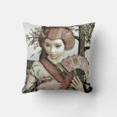 ヴィンテージ芸者 クッション (裏面)