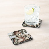 ヴィンテージ芸者 コースター (右側)