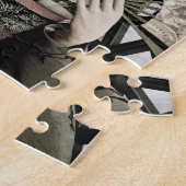 ヴィンテージ芸者 ジグソーパズル (側面)