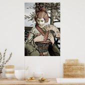 ヴィンテージ芸者 ポスター (キッチン)