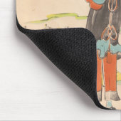 ヴィンテージ芸者 マウスパッド (コーナー)