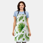 ヴィンテージ芸術 エプロン (着用した状態)