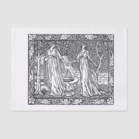 ヴィンテージ芸術 薄葉紙 (正面)