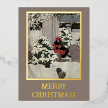 ヴィンテージ若い女性レッドブラッククリスマスツリードア